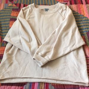 Cream colored pullover
